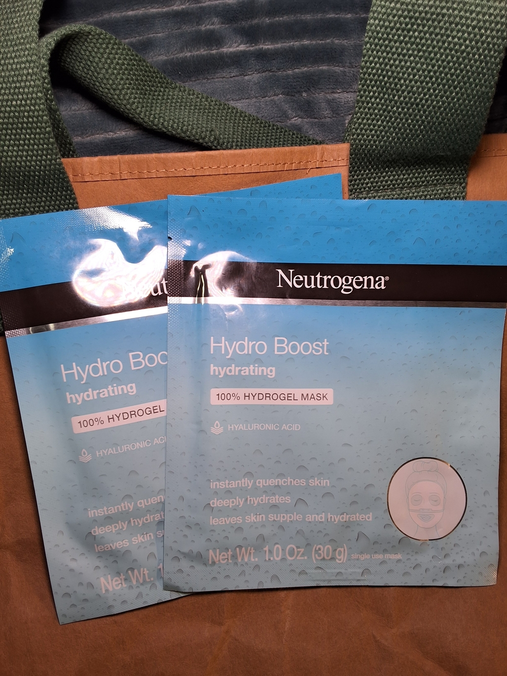Neutrogena Hydro Boost Hydrating Hydrogel Face Mask Lot of 10 Hyaluronic Acid Ne